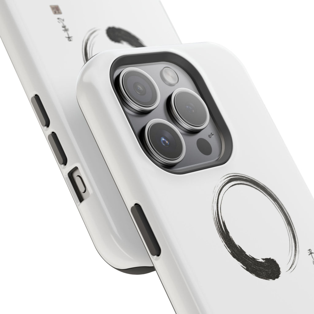 Zen Brush Enso Phone Case — Magnetic Impact‑Resistant Protection