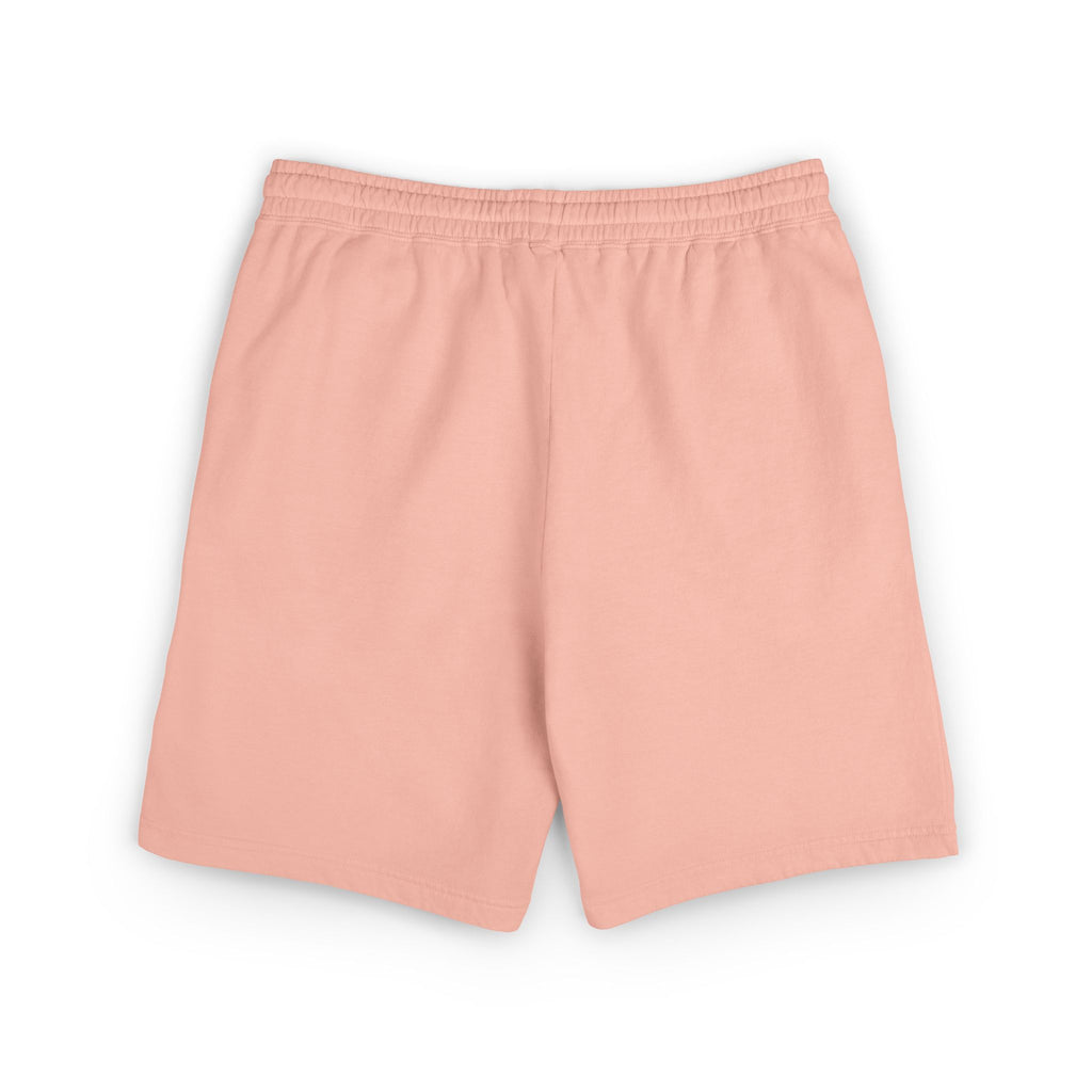 Japanese Calligraphy Fleece Sweat Shorts — '武魂' Graphic Drawstring Lounge Shorts