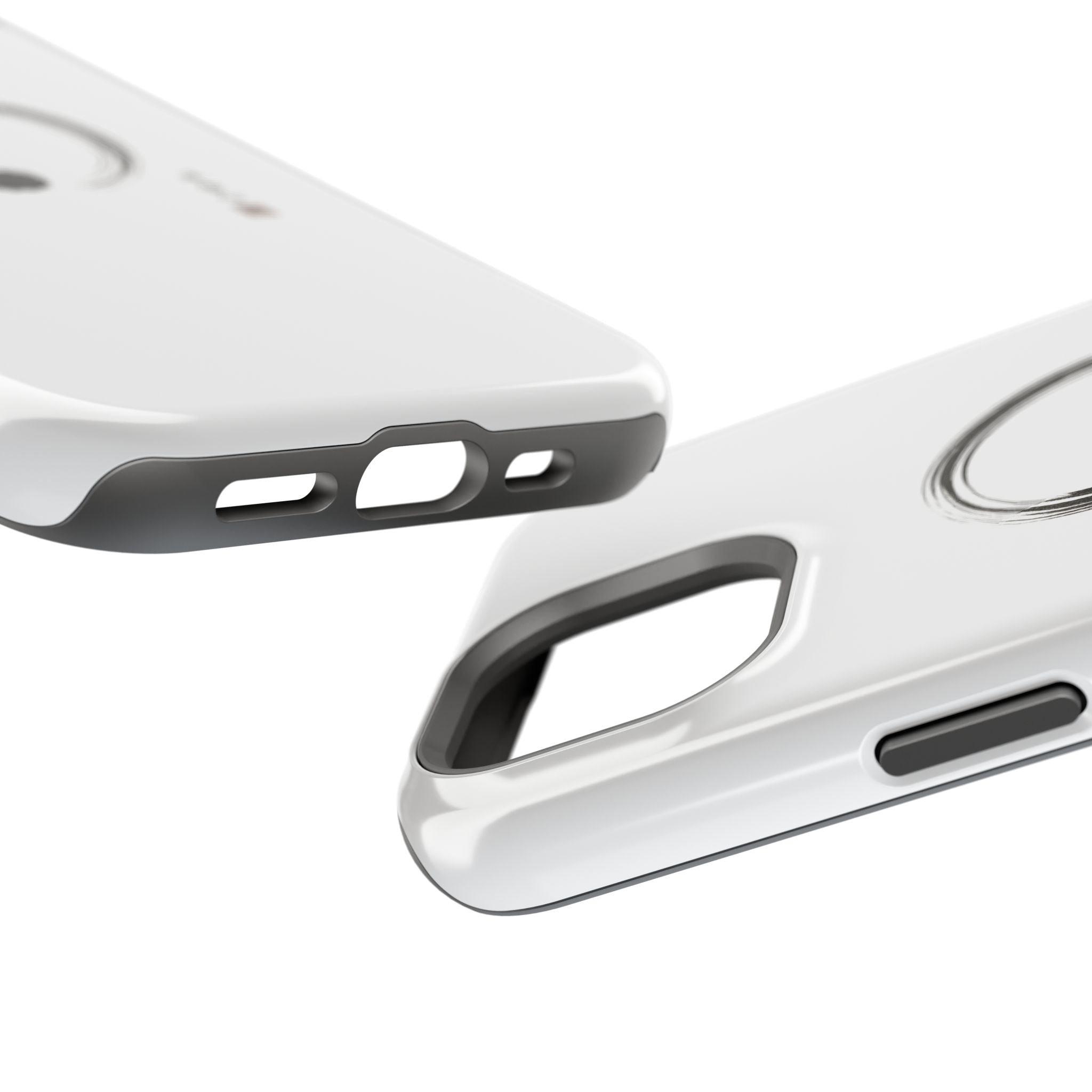 Zen Brush Enso Phone Case — Magnetic Impact‑Resistant Protection