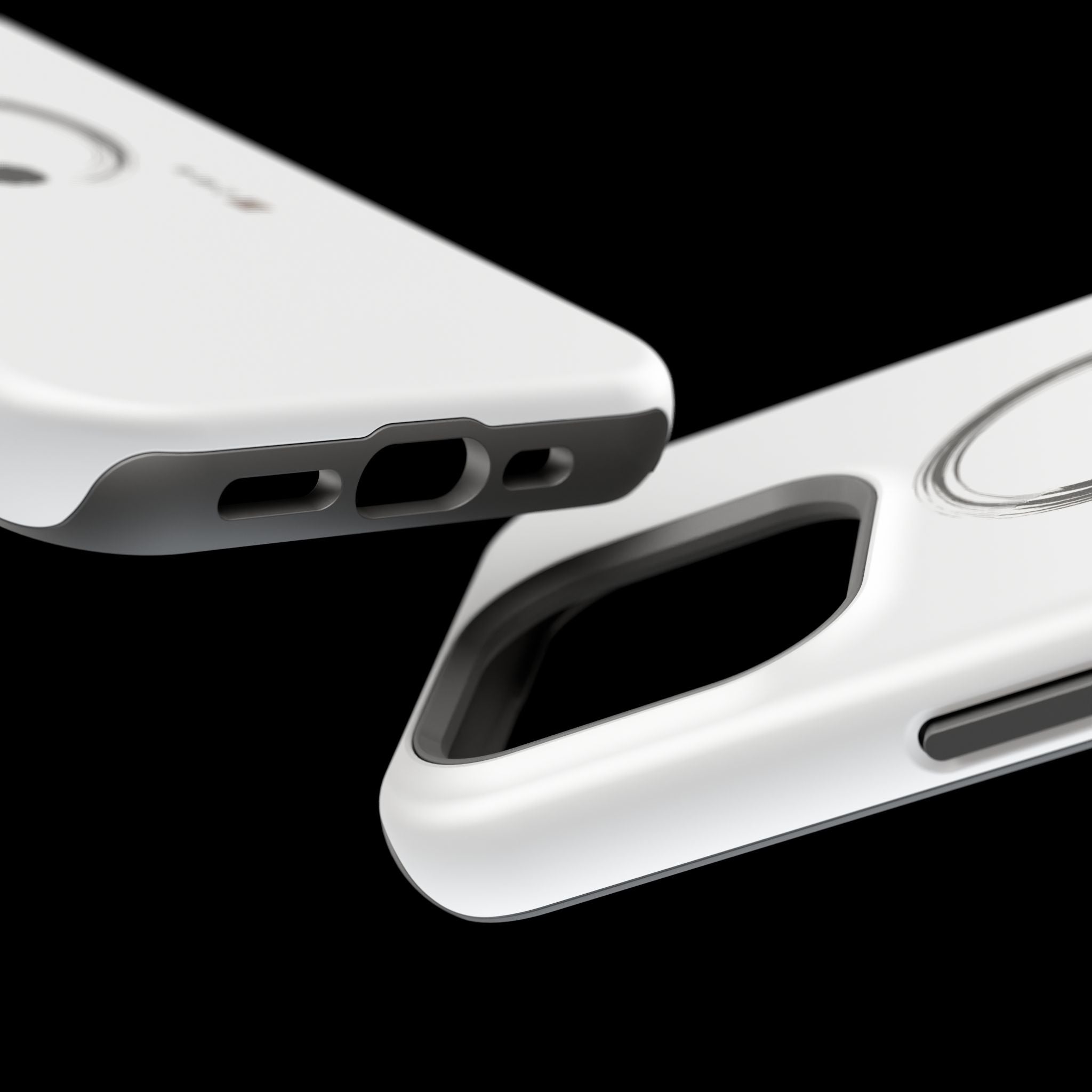 Zen Brush Enso Phone Case — Magnetic Impact‑Resistant Protection