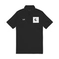Embroidered Nautical Wave Polo Shirt - Men's Performance Golf & Casual
