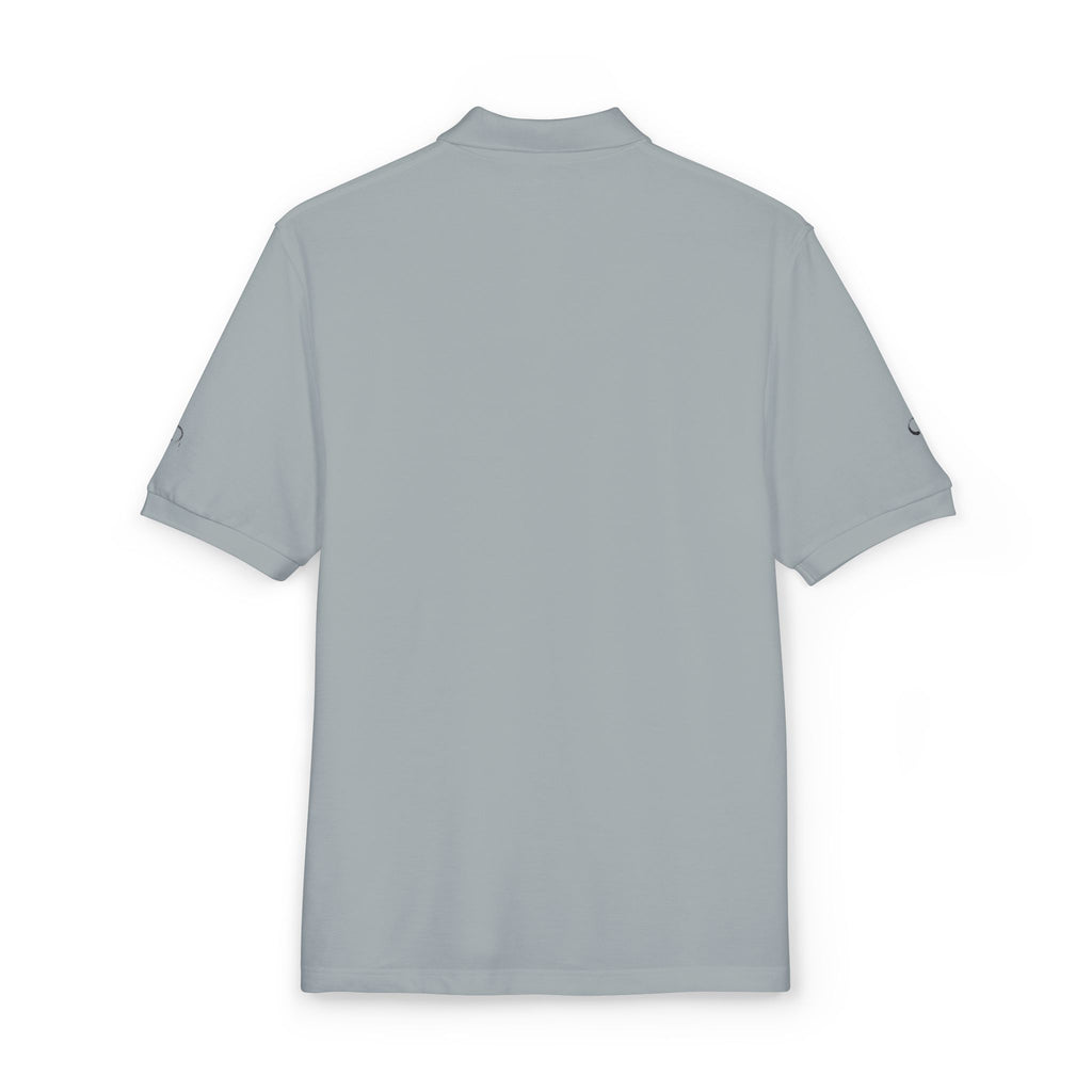 Embroidered Gold Flag Polo — Classic Golf & Casual Shirt