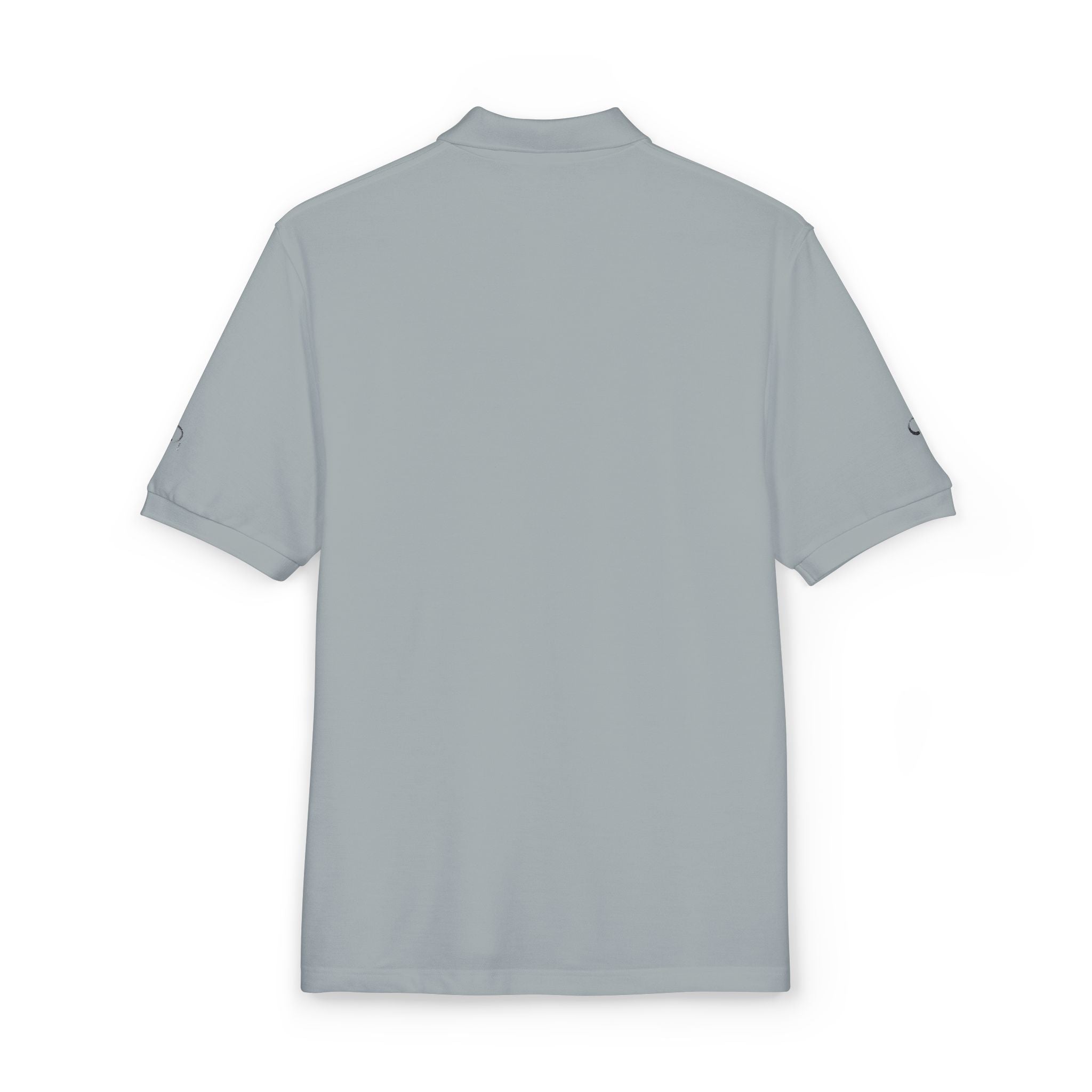 Embroidered Gold Flag Polo — Classic Golf & Casual Shirt