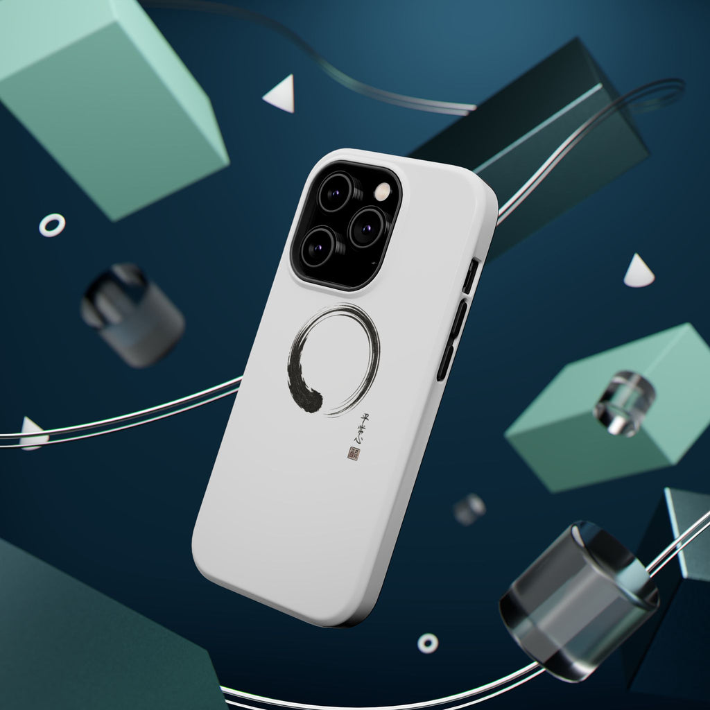 Zen Brush Enso Phone Case — Magnetic Impact‑Resistant Protection