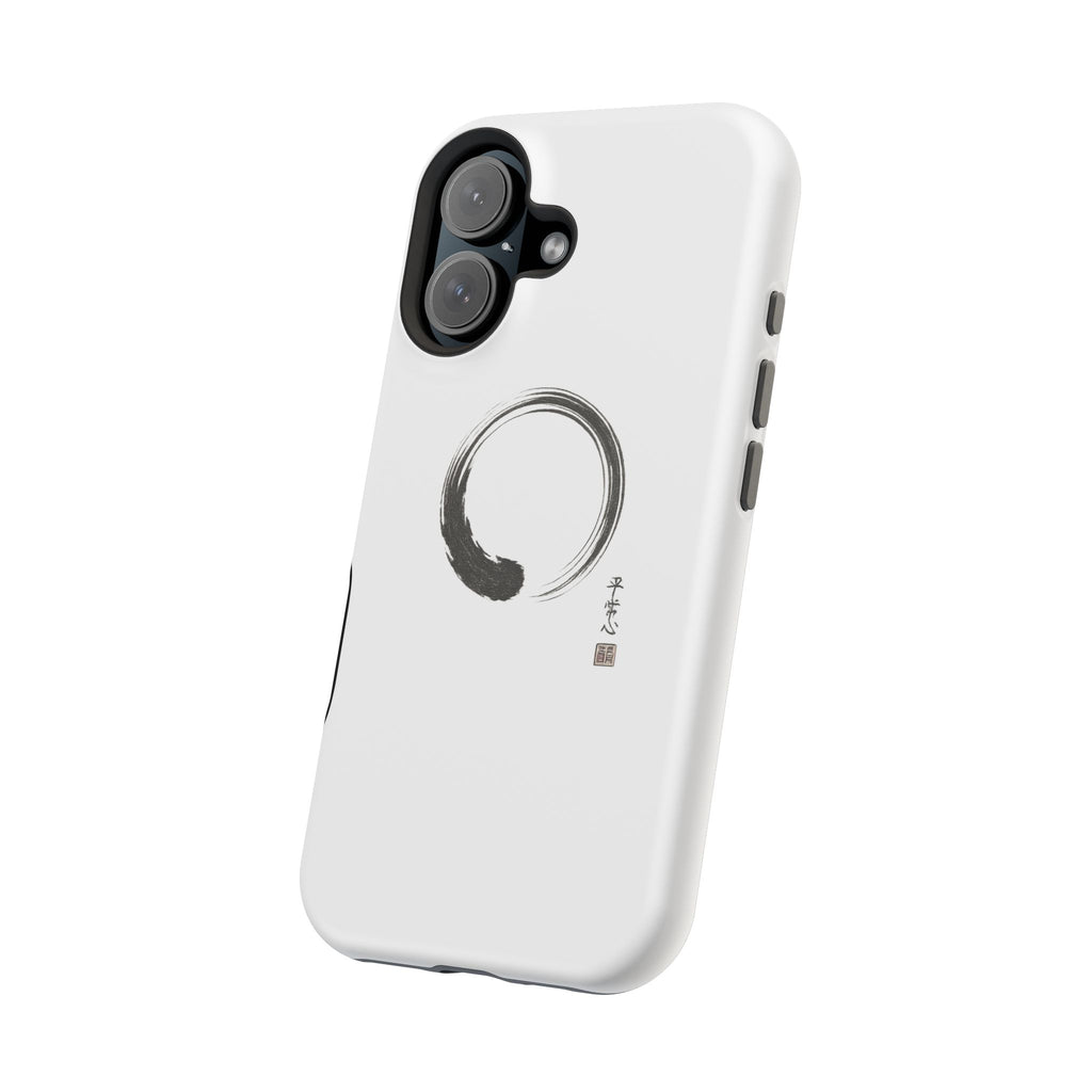 Zen Brush Enso Phone Case — Magnetic Impact‑Resistant Protection