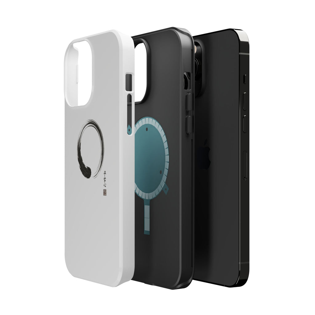 Zen Brush Enso Phone Case — Magnetic Impact‑Resistant Protection
